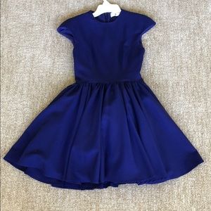 Cameo purple/navy dress
